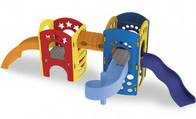 playground modular fácil de montar divertido e colorido