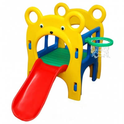 mini playground de plástico para crianças