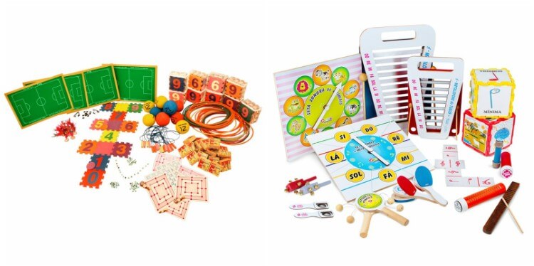 Kit de Brinquedos Recreação e Lazer Carlu