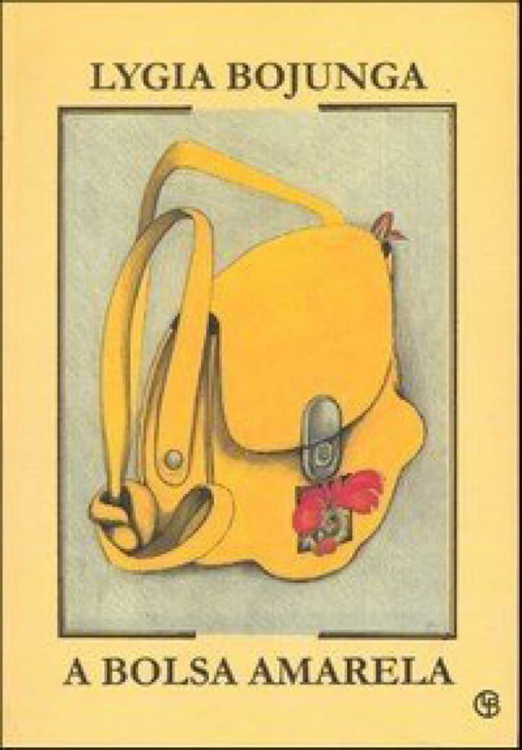 Capa do livro "A Bolsa Amarela"
