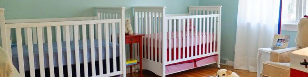 Quarto para bebês gêmeos: 5 dicas de decoração